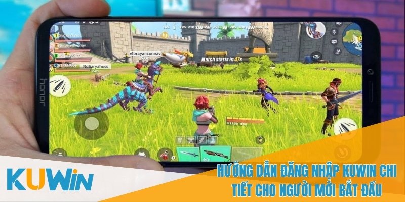 Hướng dẫn đăng nhập vào tài khoản KUWIN đơn giản